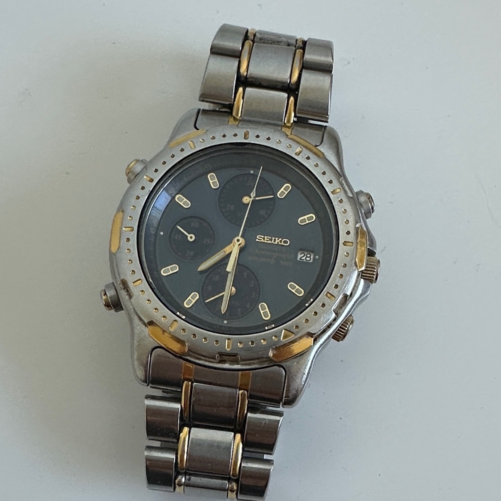 Vintage Seiko Chronograph Men’s Watch